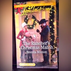 THE RANCHER'S CHRISTMAS MATCH By Brenda Minton.